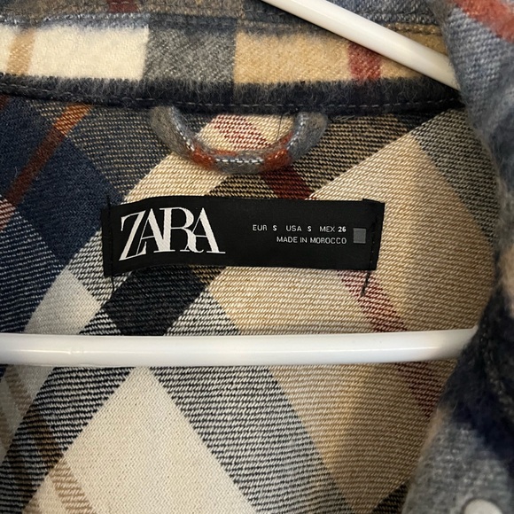 Zara Plaid Jacket - Picture 3 of 3